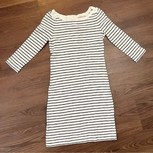 Blue and white striped Banana Republic Dress. Size xs